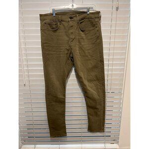 Rag & Bone Mens Green Jeans - Size 36x32